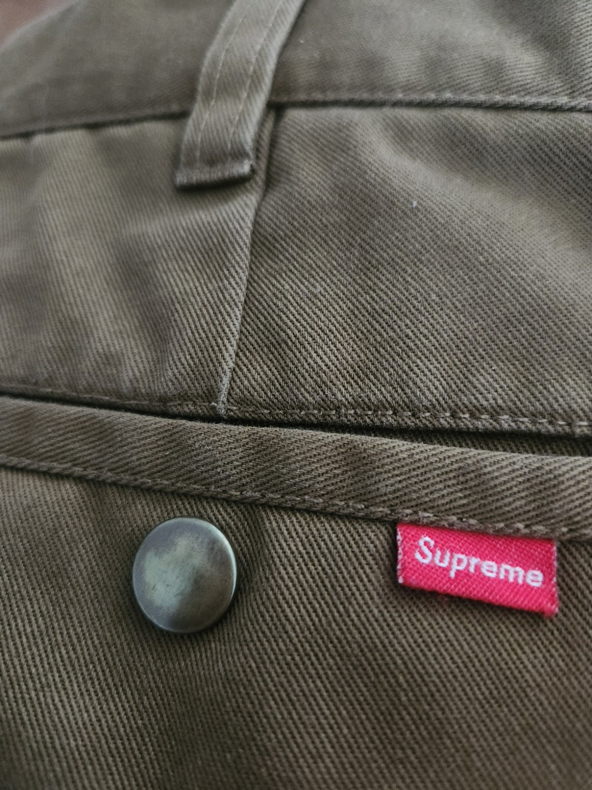 Supreme work pant size 30 trousers pants W30 L30 size S small thumbnail 4