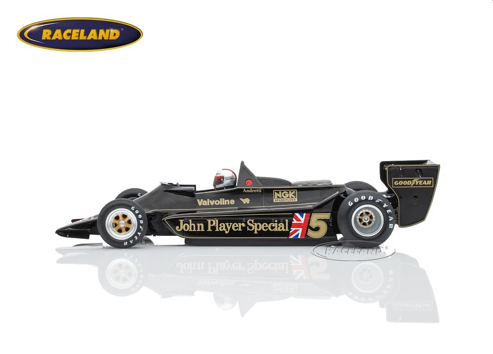 Lotus 79 F1 JPS Vincitore GP Belgio Campione del Mondo 1978 Andretti, Spark 1:18 18S366 - Immagine 2 di 4