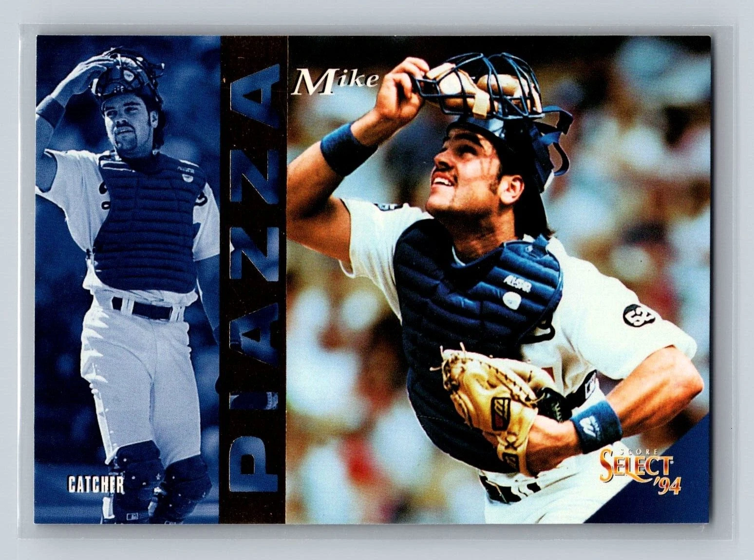 1994 Pinnacle Score Select #4 Mike Piazza Los Angeles Dodgers
