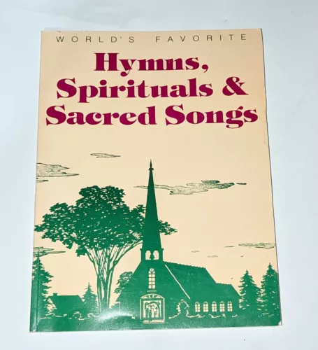World's Favorite Hymns Spirituals Sacred Songs Songbook paperback