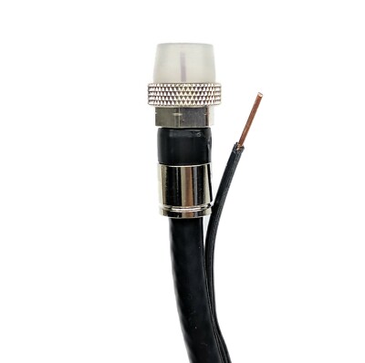 Dual-shield Coaxial RG-6 Cable w/ Ground Messenger 3Ghz 75 Ohm 18AWG UL ETL CM
