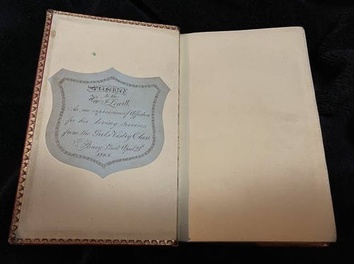 1853 Complete Poetical Works of William Cowper Illustrated Decorative Leather - Imagen 6 de 11
