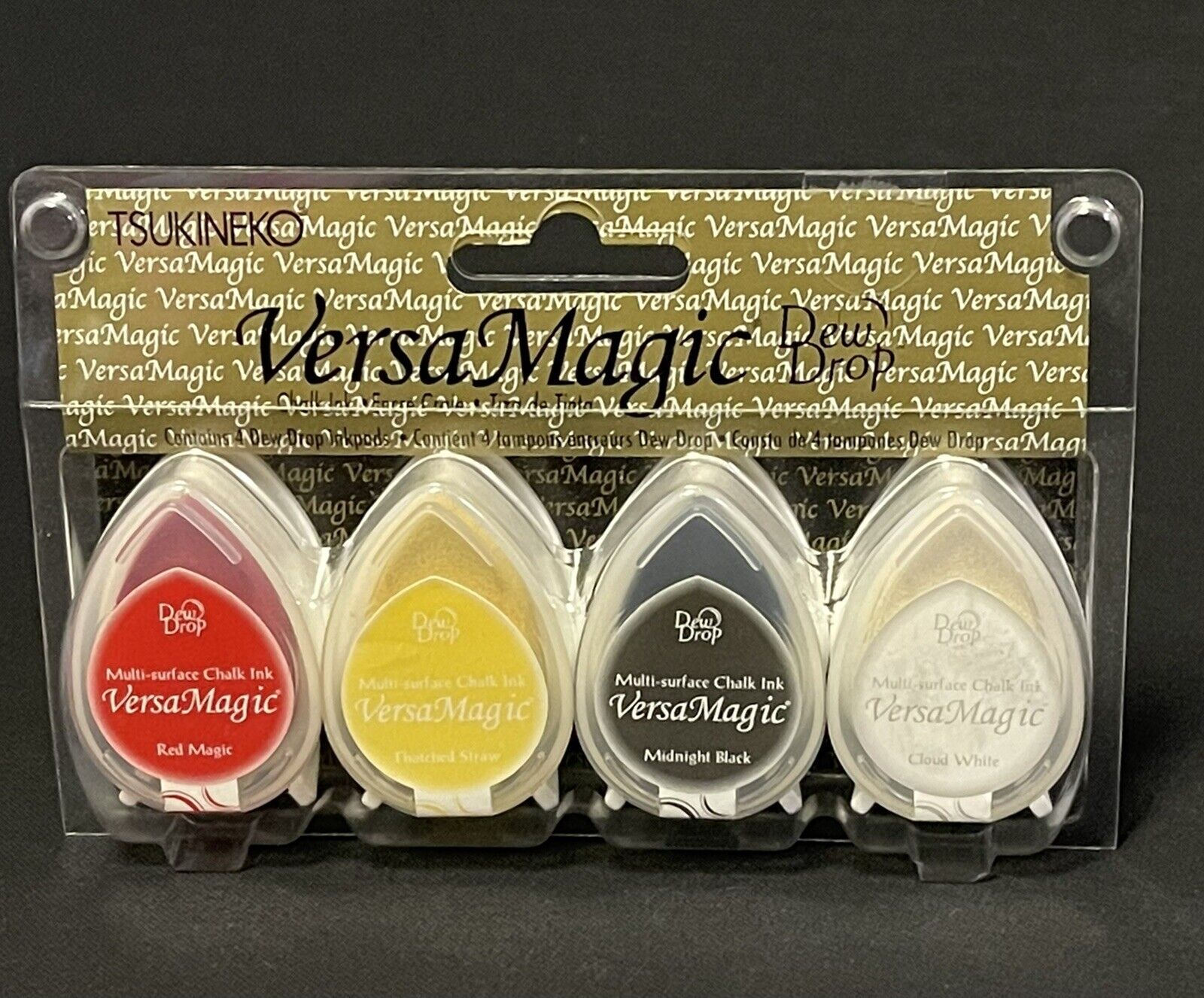 VersaMagic Chalk Dew Drop Ink Pad Red Magic