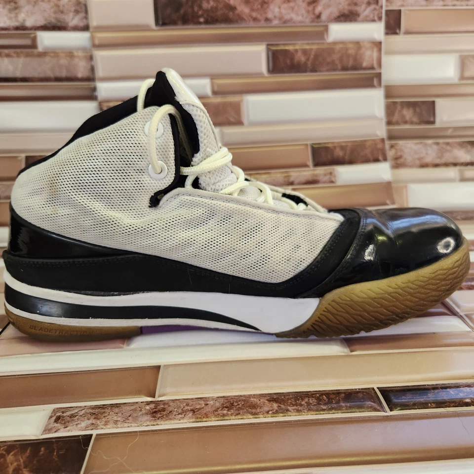 Nike Air Jordan Melo B'Mo мужские туфли размер 10,5 белый черный 2013 баскетбол - Изображение 4 из 4