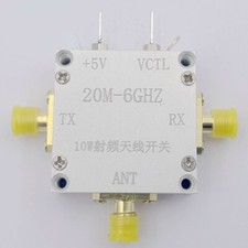 10W 40dBm High Power RF Antenna Switch 20MHz-6GHz with SMA Female Connector