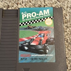 R.C. Pro-Am (NES, Nintendo Entertainment System, 1988) - Very Good - Tested