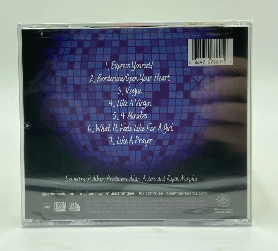 Glee The Music The Power of Madonna CD *Brand New & Factory Sealed* Foto 2 de 4