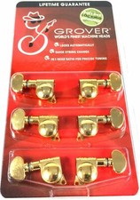 Grover 406G Mini Rotomatic Locking Tuners 3 3 Gold Finish