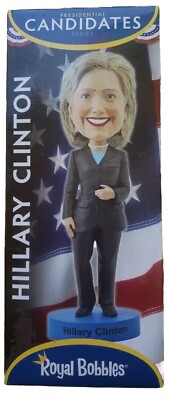 Hillary Clinton Bobblehead 2016 Edition Royal Bobbles New!
