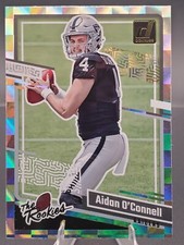 2023 Panini Donruss The Rookies Aidan OConnell RC #35 Las Vegas Raiders