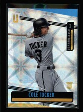 COLE TUCKER 2019 PANINI UNPARALLELED #28 ROOKIE GALACTIC (RARE SSP) AY2880