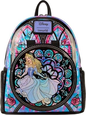 Loungefly Disney Princess Stained Glass: Sleeping Beauty Mini-Backpack