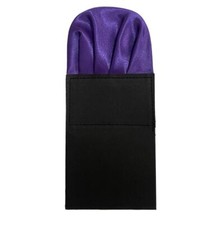 Cotim Coyin Prefolded Suit Pocket Squares Pre-Folded Card Solid Color Handker...