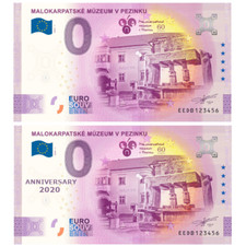 0 Euro Souvenir MALOKARPATSKE MUZEUM V PEZINKU 2020 - REGULAR + ANNIVERSARY