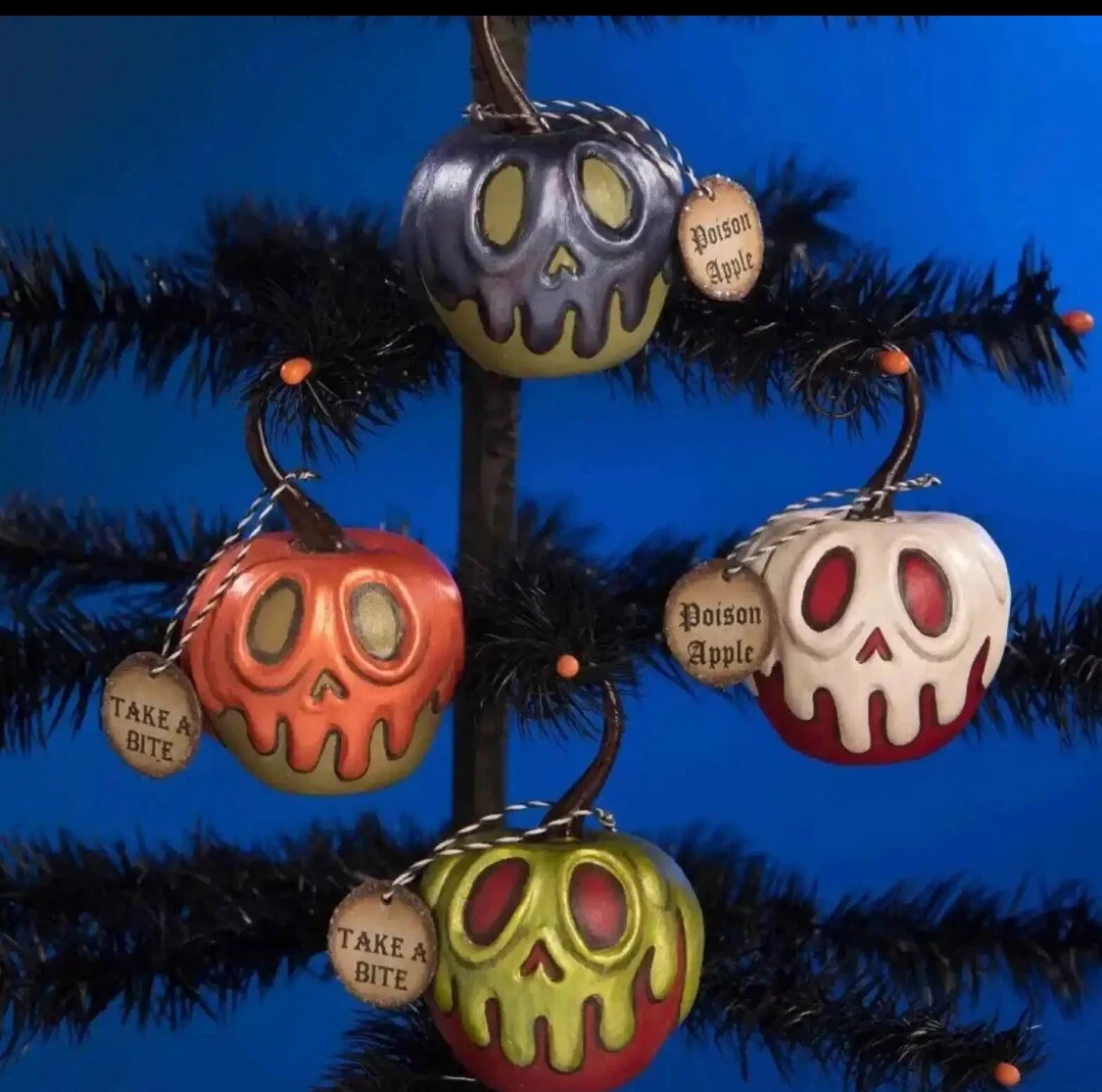 Bethany Lowe Poison Apple Ornament - Thumbnail 3