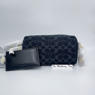 COACH AXEL SIG DENIM バッグ財布セット