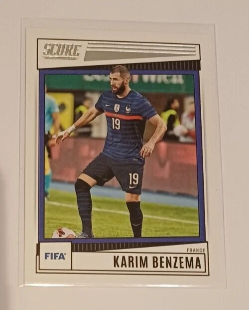 RARE !! CARTE KARIM BENZEMA EQUIPE DE FRANCE 2014 like Panini PITCH