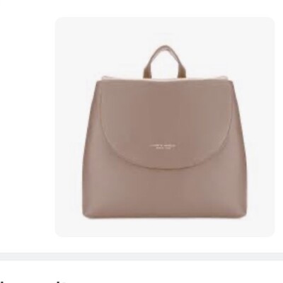 Matt &Nat Vegan Leather Aaron Convertible Backpack/Shoulder Bag Dusty Rose/Lilac