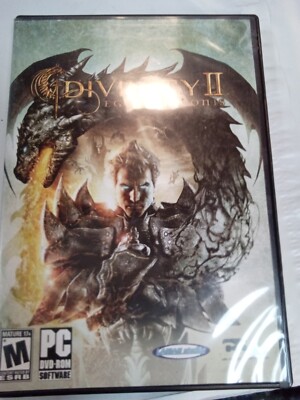 Divinity II: Ego Draconis (Windows PC DVD-ROM, 2009) Complete with Manual