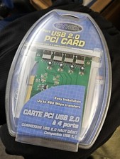 Dynex DX-UC104 4-Port USB 2.0 PCI Desktop Card Host Adapter NIB NEW