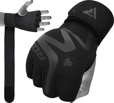 RDX Boxbandagen Gel Wraps T15 Noir Neopren - Bild 1 von 4