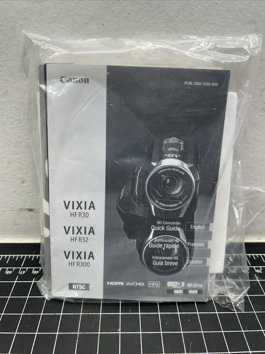 Canon Vixia HF R30 Handy Cam Video Camera Full HD Video Tested