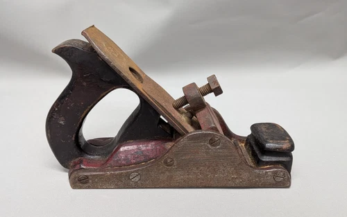 C.F. JOHNSON Warranted Antique Carpenters Smoothing Plane