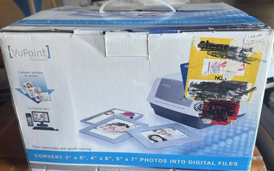 VuPoint PS-C500-VP Scanner Converter for 3x5 4x6 5x7 Photos 3600 DPI Easy to Use - Image 2 of 2