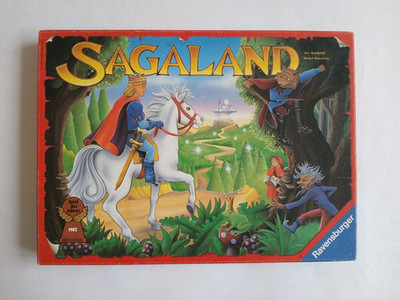 SAGALAND ältere Version  Brettspiel  Ravensburger 1994 Klassik