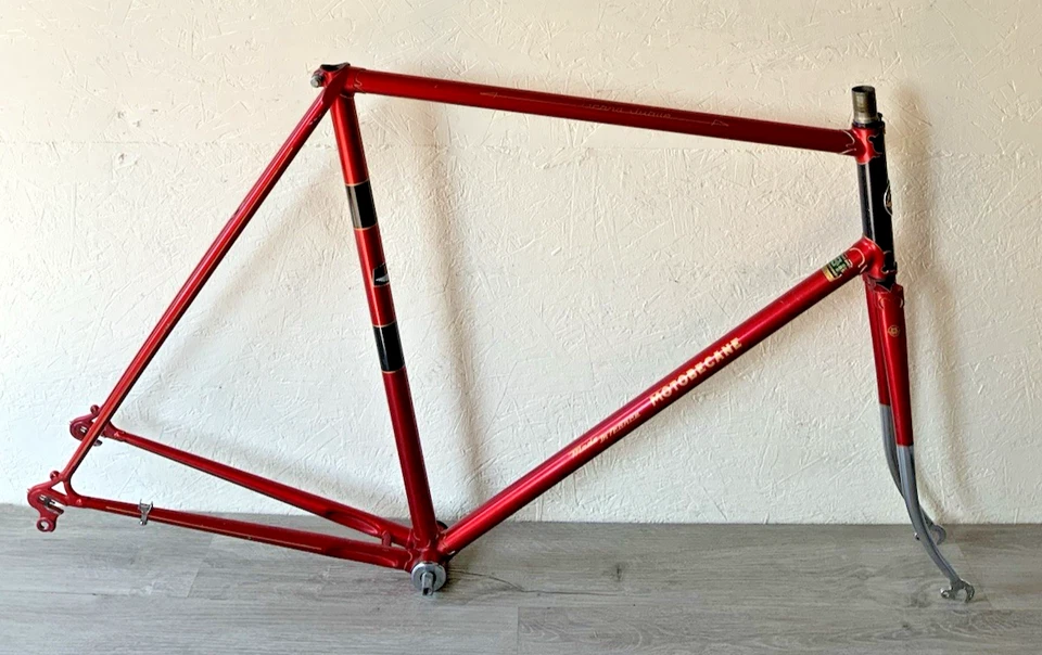 MOTOBECANE GRAND JUBILEE FRAME & FORK 60 CM REYNOLDS TUBING HURET DROPS FRENCH - Image 2 of 4