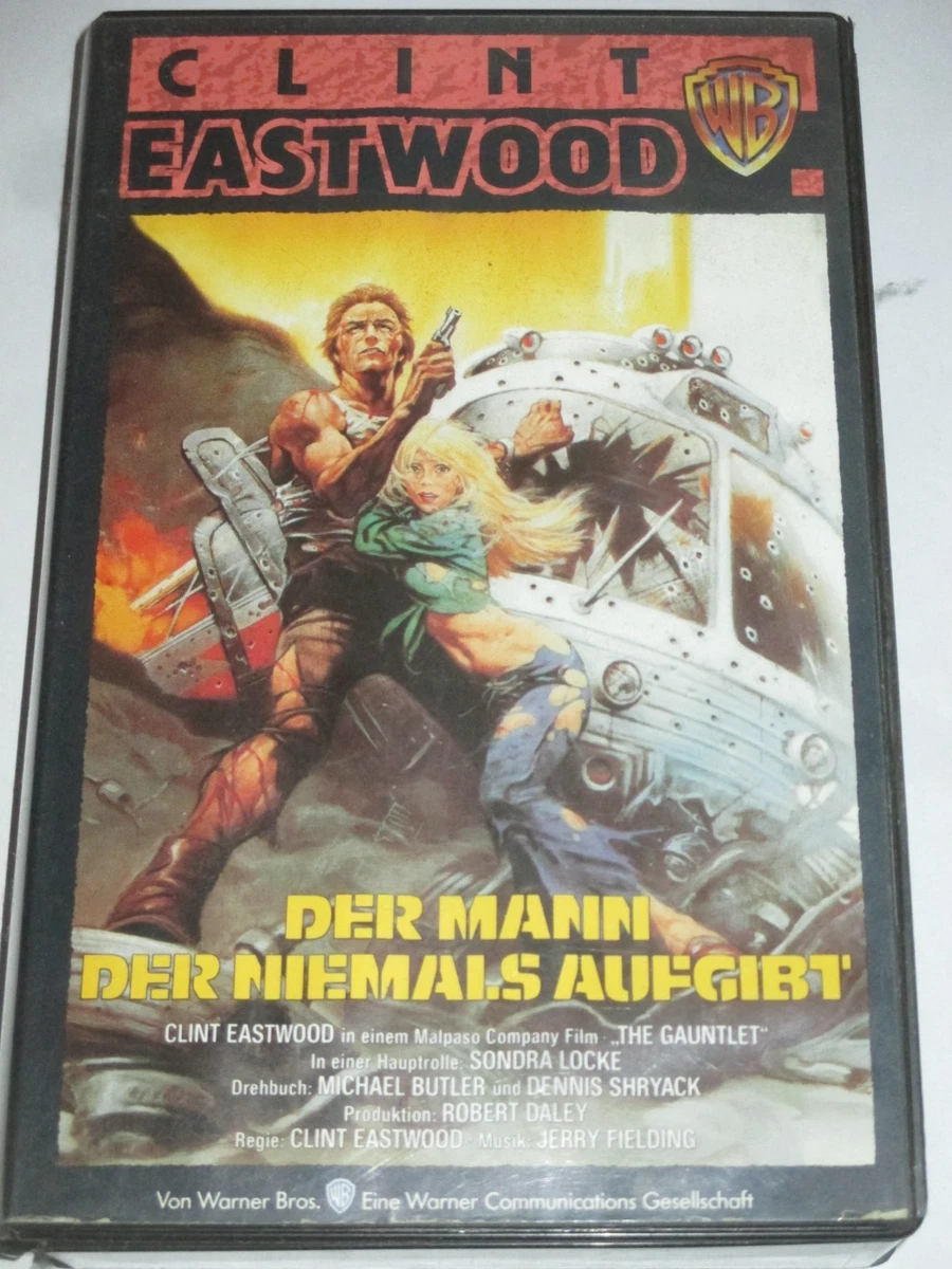 Warner - Der Mann der niemals aufgibt - VHS/Action-Thriller/Clint Eastwood/'76