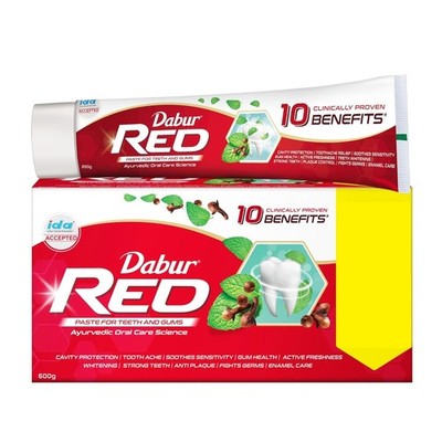 Dabur Red Paste - India's No.1 Ayurvedic Paste 600g (150gm*4)