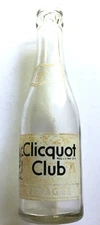 ACL Clicquot Club    Beverages Soda Bottle   7oz      Bottled in Grayling, Mich.