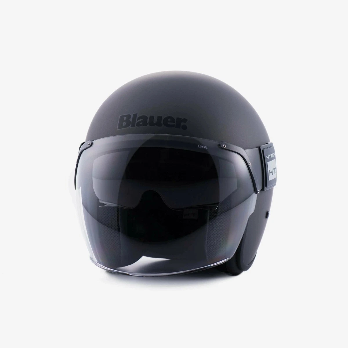 Casco Moto Jet Con Doppia Visiera,3/4 Mezzi