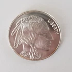 1 Troy Ounce .999 Fine Silver Indian Head/Buffalo Round