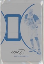 2021 Flawless Vertical Patch Auto Printing Plate Cyan 1/1 Vince Carter HOF lz7