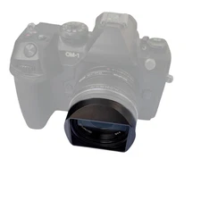 Metal Bayonet Square Lens Hood W/T Cap fit for Olympus M.Zuiko Digital 17mm F1.8