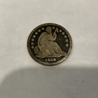 COINS USA 1838 SEATED LIBERTY ONE DIME
