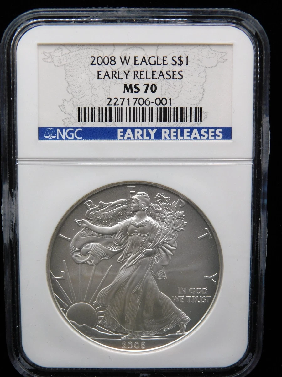 MS 70 American Eagle Silver Bullion Coins for sale | eBay