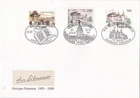 1994 Belgium, France, Swizerland FDC cover Georges Simenon