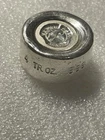 Very Rare! Vulture Peak Mines 4 Troy Oz .999 Fine Silver Hand Poured Round