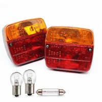 Cermag Coppia Fanale RüCklicht AnhäNger Caravan + Lampen Neu Mpn 1475
