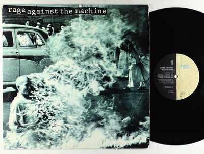 Rage Against The Machine - S/T LP - Epic Associated OG Press Rage Against The Machine - S/T LP - Epic Associated OG Press