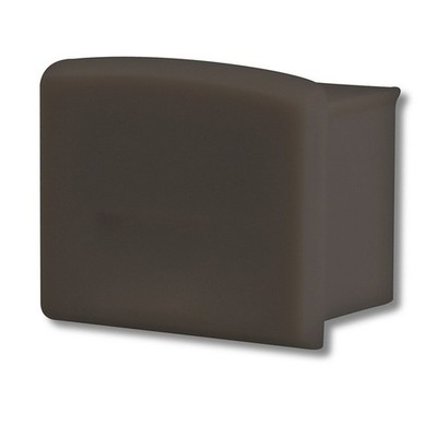 Zubehör für Profil SURF12 BORDERLESS mit COVER3 - Endkappe (1 Stk.), PVC, EC10B,