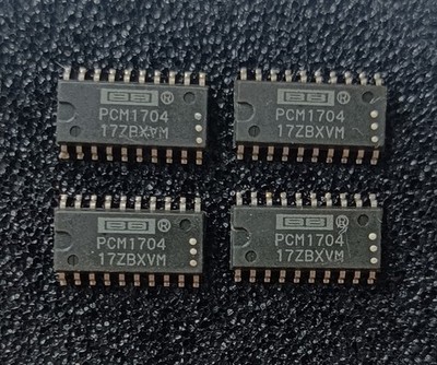 PCM1704 Burr Brown original DAC ICs, same batch, 3x selected pair BEST of all