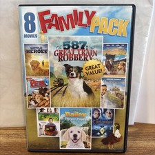 8-Movie Family Pack, Vol. 2 DVD, 2012, 2-Disc Set 