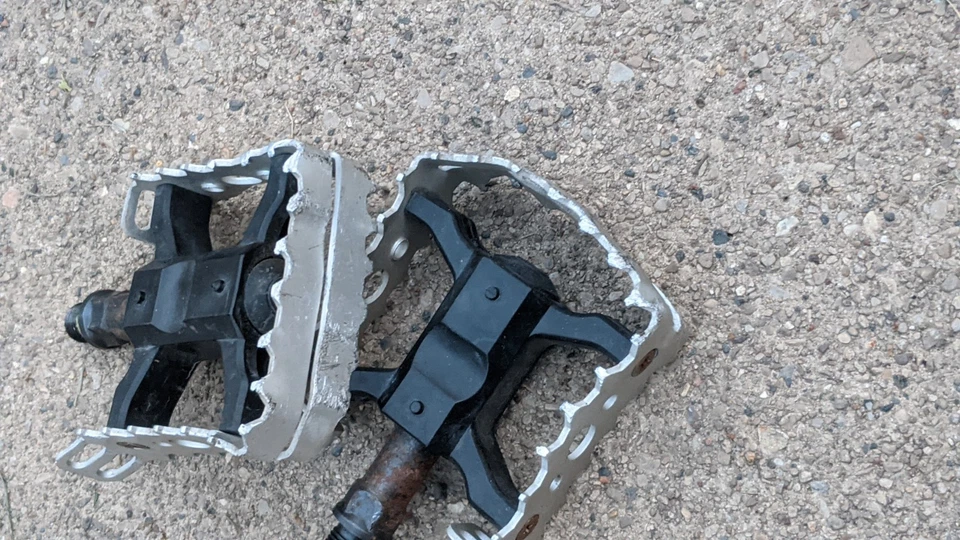 Pedales BMX Era Haro Team Cage 1997 1/2 pulgadas GT Schwinn Elf Auburn Bear Trap Fusion Foto 4 de 4