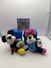 Disney Cutie Cuff Mickey Mouse Minnie Mouse Favorites Collection Lot Of 2