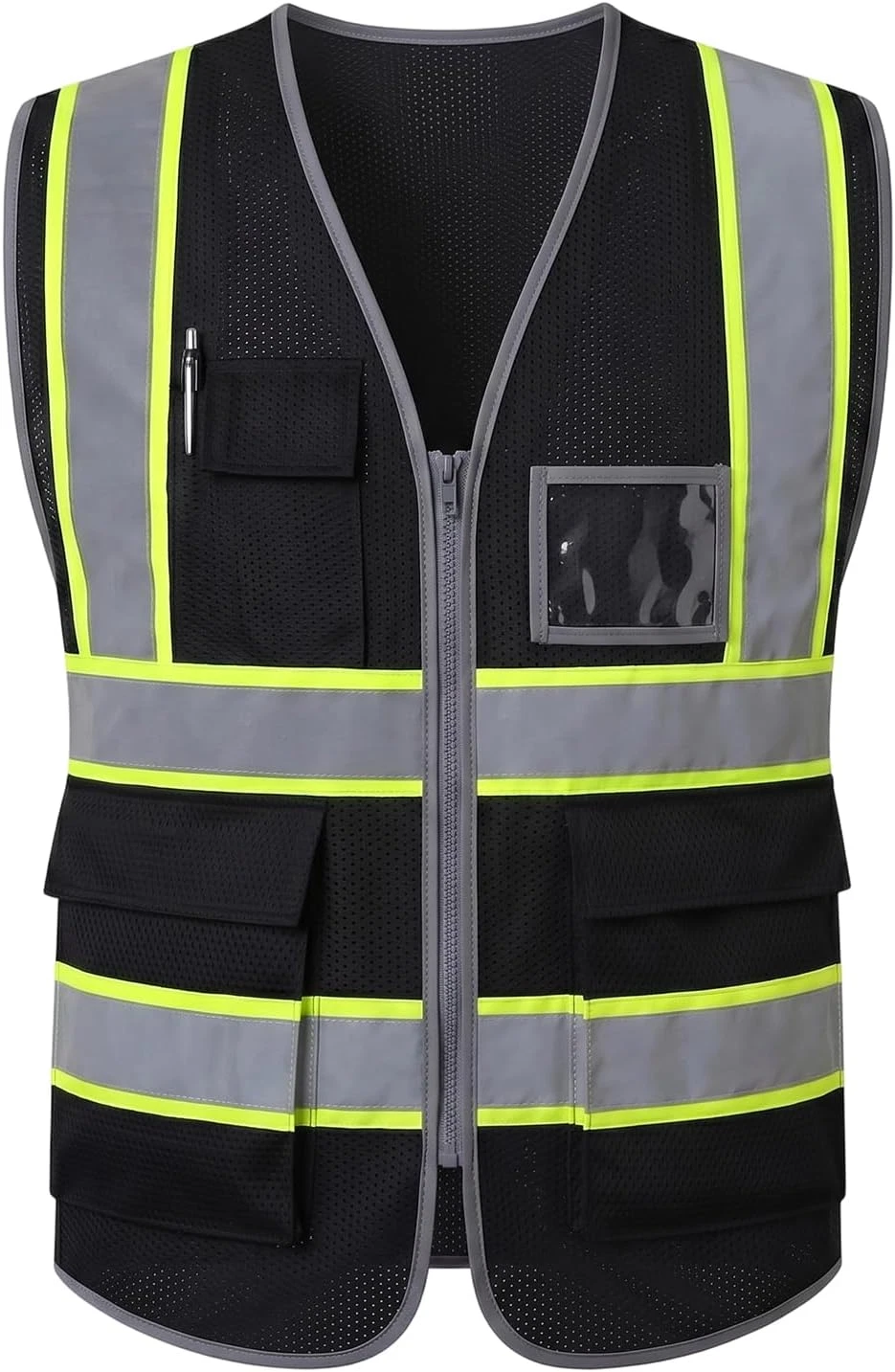 Hi Vis Reflective Safety Vest for Men Women High Visibility Work image 12