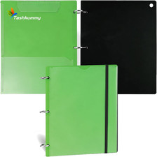360  Pivotable 3 Ring Clipboard Binder, Foldable Binders 1 Inch Fits 8.5" X 11",